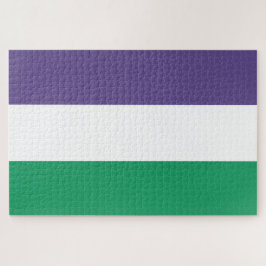 Vrouwenkiesrechtvlag Legpuzzel