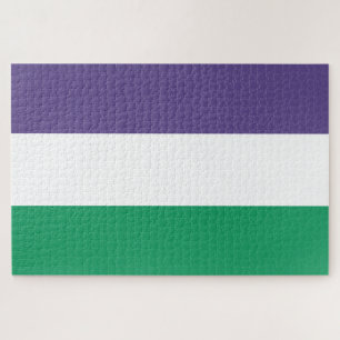 Vrouwenkiesrechtvlag Legpuzzel