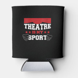 Vrouwenkoffiekertheater is mijn sport die cadeau d blikjeskoeler