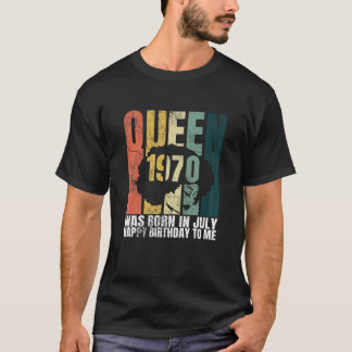 Vrouwenkoningin werd geboren in juli 1970, dag na t-shirt