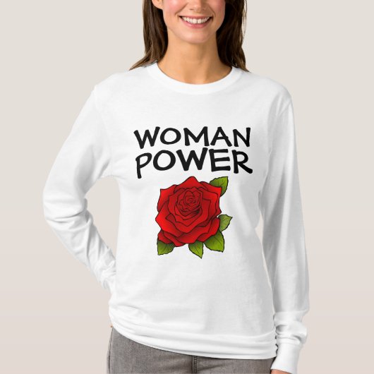 VROUWENKRACHT T-SHIRTS (Voorkant)