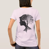 Vrouwenkunst T-shirt (Achterkant)