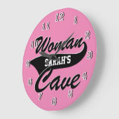 Vrouwenkust personaliseren grote klok (Hoek)