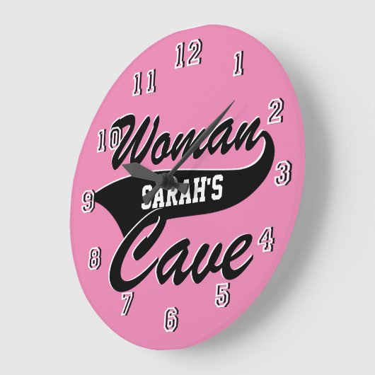 Vrouwenkust personaliseren grote klok (Hoek)