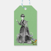 VROUWENLAND SURVEYOR WESTERNE SURVEY  GIFT T CADEAULABEL (Achterkant)