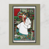 Vrouwenlezen Briefkaart (Voorkant)