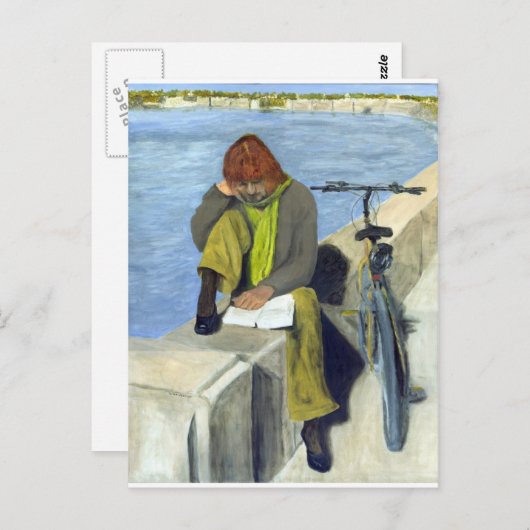 Vrouwenlezen Briefkaart (Voorkant / Achterkant)