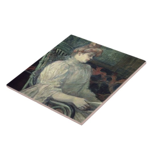 Vrouwenlezen Tegeltje (Zijkant)