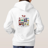 Vrouwenliefhebber Hoodie (Achterkant)
