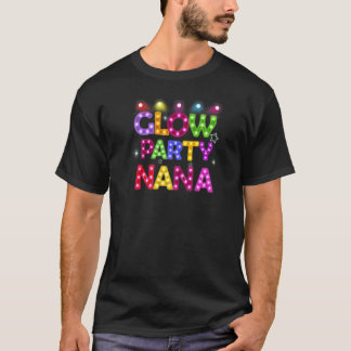 Vrouwenlobby Nana Birthday Lights Party Mothe T-shirt