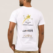 Vrouwenlogo's op mans t-shirt Wiskunde Cavewoman (Achterkant)