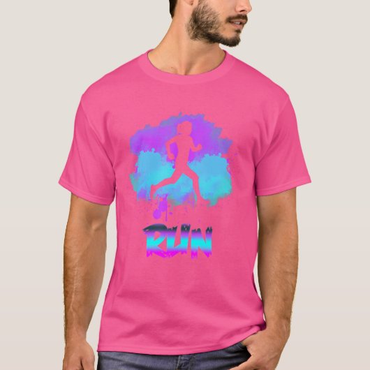 vrouwenloop t-shirt (Voorkant)