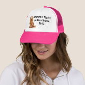 Vrouwenmaart in Washington 2017 Trucker Pet (In situ)