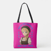 vrouwenmacht tote bag (Achterkant)