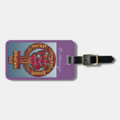 vrouwenmars in 2017 bagagelabel (Voorkant horizontaal)