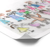 Vrouwenmars in Washington - door Pearl Poster (Hoek)