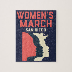 Vrouwenmars San Diego Officiële Puzzle Legpuzzel