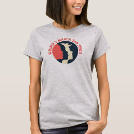Vrouwenmars San Diego Officiële T-Shirt
