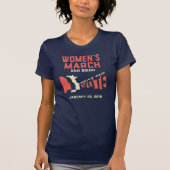 Vrouwenmars San Diego Officiële T-Shirt (Voorkant)