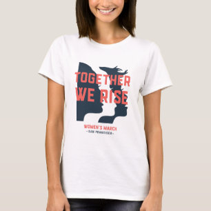 Vrouwenmars SF - samen verhogen we T-shirt