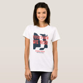 Vrouwenmars SF - samen verhogen we T-shirt (Voorkant volledig)