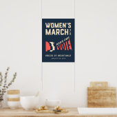 Vrouwenmars SLO Januari Event Poster (Keuken)