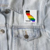 Vrouwenmars SLO Januari Gebeurtenis Vierkante Button 5,1 Cm (In situ)