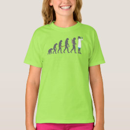 Vrouwenmars voor Wetenschap: Evolutie van Vooruitg T-shirt