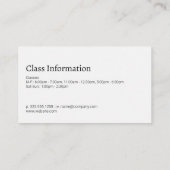 VrouwenMeditatie | Abstracte achtergrond Shimmer Visitekaartje (Achterkant)