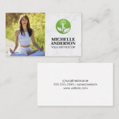 VrouwenMeditatie | Yoga Visitekaartje (Voorkant / Achterkant)