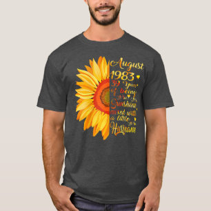 Vrouwenmeisjes 1983 Birthday Gift 39 jaar geleden T-shirt