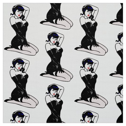 VROUWENMOTIF STOF (Swatch)