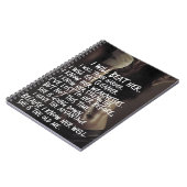 Vrouwenmotivatie, ik zal het oude me slaan notitieboek (Linkerzijde)