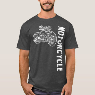 Vrouwenmotor VNeck 1 T-shirt