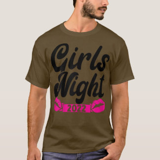 Vrouwennacht 2022 kus feestje dames bride 63 t-shirt