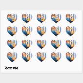 Vrouwennetjes Hart Sticker (Vel)