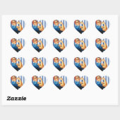 Vrouwennetjes Hart Sticker (Vel)