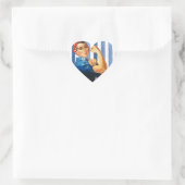 Vrouwennetjes Hart Sticker (Tas)