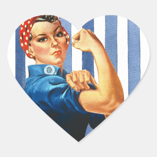 Vrouwennetjes Hart Sticker (Voorkant)
