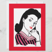 Vrouwenpapier, geveegd briefhoofd (Voorkant)