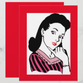 Vrouwenpapier, geveegd briefhoofd (Voorkant / Achterkant)