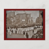Vrouwenparade 1912 briefkaart (Voorkant)