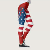 Vrouwenpatriottische Leggings (Rechts)
