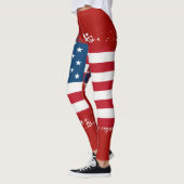 Vrouwenpatriottische Leggings (Links)