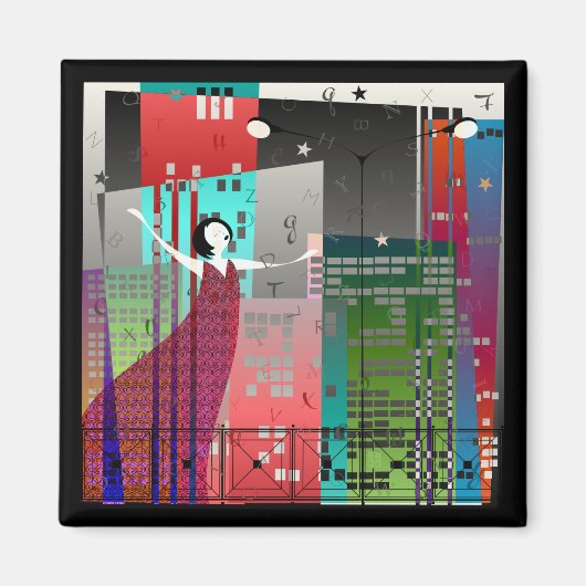 Vrouwenpoëzie Magneet (Voorkant)