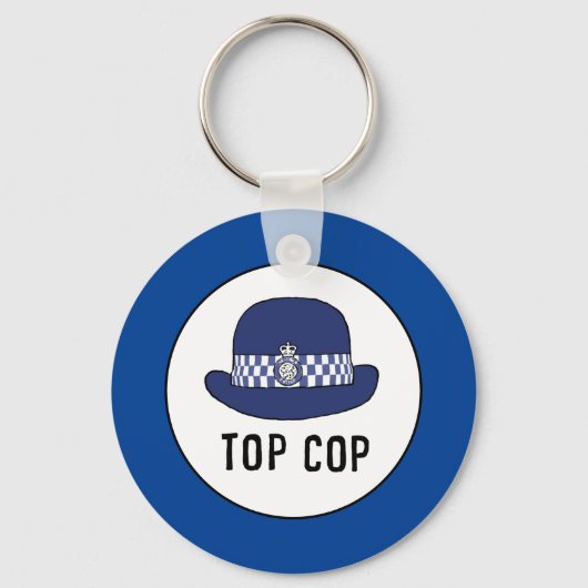 Vrouwenpolitieman of WPC Key Ring Sleutelhanger (Voorkant)