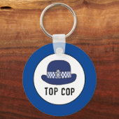 Vrouwenpolitieman of WPC Key Ring Sleutelhanger (Voorkant)