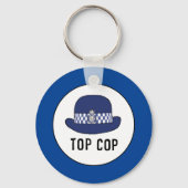 Vrouwenpolitieman of WPC Key Ring Sleutelhanger (Achterkant)