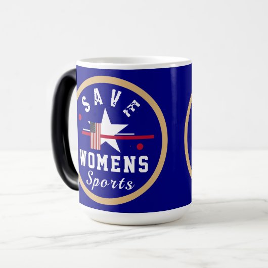 Vrouwenpoorten opslaan magische mok (Voorkant links)