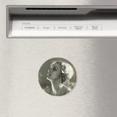 vrouwenportret magneet (Insitu (Vaatwasser))